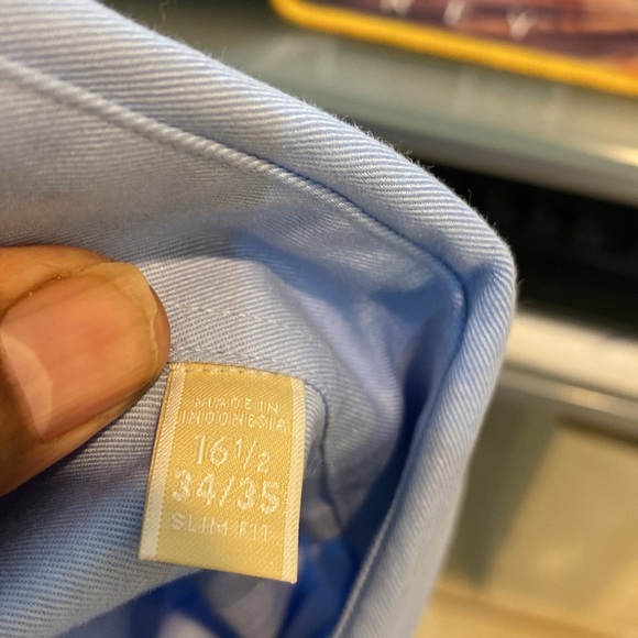 Michael Kors size 16.5/34-35 Shirt good condition - Picture 7 of 7